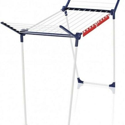 Leifheit Pegasus 150 Πτυσσόμενη Απλώστρα Δαπέδου από Μέταλλο με Μήκος Απλώματος 18m