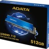 Adata Legend 710 SSD 512GB M.2 NVMe PCI Express 3.0 ALEG-710-512GCS