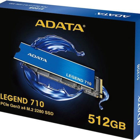 Adata Legend 710 SSD 512GB M.2 NVMe PCI Express 3.0 ALEG-710-512GCS