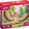 Schleich-S Παιχνίδι Μινιατούρα Bayala Νεράιδα Με Κουκουβάγια για 5+ Ετών
