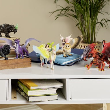 Schleich-S Παιχνίδι Μινιατούρα Bayala Νεράιδα Με Κουκουβάγια για 5+ Ετών