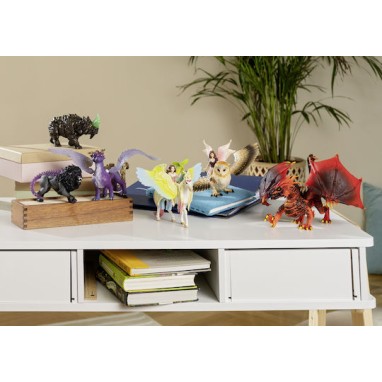Schleich-S Παιχνίδι Μινιατούρα Bayala Νεράιδα Με Κουκουβάγια για 5+ Ετών