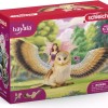 Schleich-S Παιχνίδι Μινιατούρα Bayala Νεράιδα Με Κουκουβάγια για 5+ Ετών