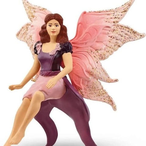 Schleich-S Παιχνίδι Μινιατούρα Bayala Νεράιδα Με Κουκουβάγια για 5+ Ετών
