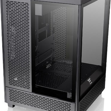 Thermaltake The Tower 500 Gaming Midi Tower Κουτί Υπολογιστή με Πλαϊνό Παράθυρο Μαύρο