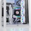 Thermaltake The Tower 500 Gaming Midi Tower Κουτί Υπολογιστή με Πλαϊνό Παράθυρο και RGB Φωτισμό Snow White