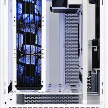 Thermaltake The Tower 500 Gaming Midi Tower Κουτί Υπολογιστή με Πλαϊνό Παράθυρο και RGB Φωτισμό Snow White