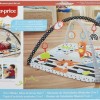Fisher Price Γυμναστήριο Δραστηριοτήτων Gym Platform Refresh με Μουσική Πολύχρωμο για Νεογέννητα (MxΠ) 76x76cm