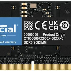 Crucial DDR5 με Module 1x16GB και Ταχύτητα 4800 για Laptop
