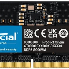 Crucial DDR5 με Module 1x16GB και Ταχύτητα 4800 για Laptop