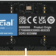 Crucial DDR5 με Module 1x32GB και Ταχύτητα 4800 για Laptop