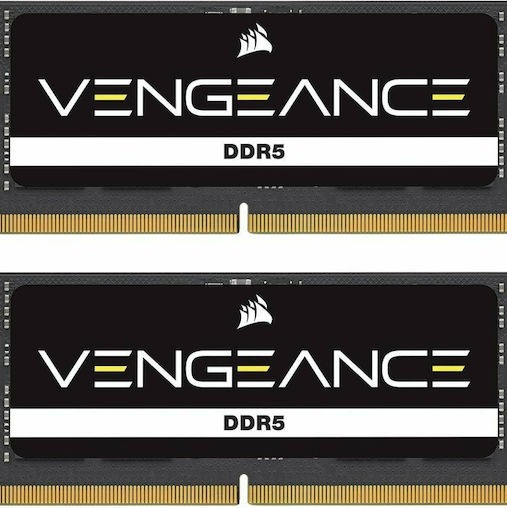 Corsair Vengeance DDR5 32GB RAM με 2x16GB Modules και Ταχύτητα 4800 για Laptop