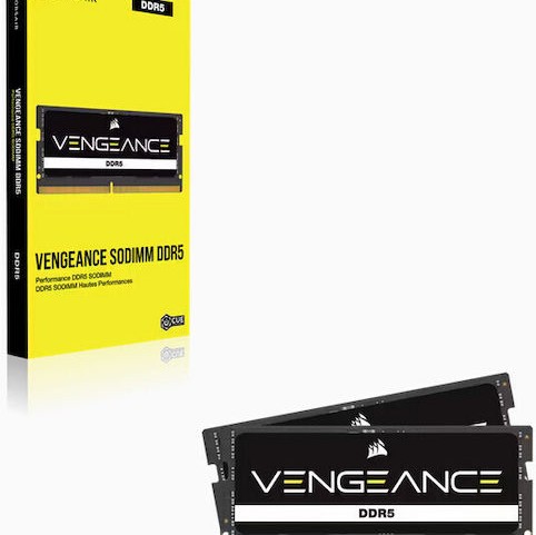 Corsair Vengeance DDR5 32GB RAM με 2x16GB Modules και Ταχύτητα 4800 για Laptop