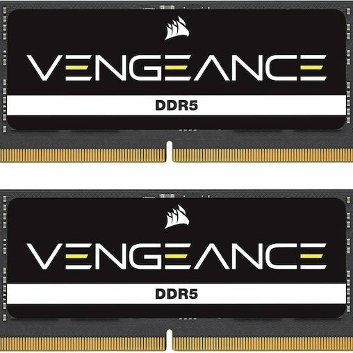 Corsair Vengeance DDR5 64GB RAM με 2x32GB Modules και Ταχύτητα 4800 για Laptop