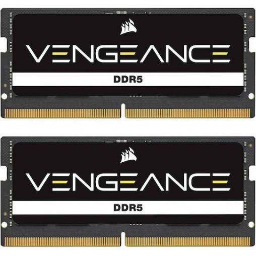 Corsair Vengeance DDR5 64GB RAM με 2x32GB Modules και Ταχύτητα 4800 για Laptop