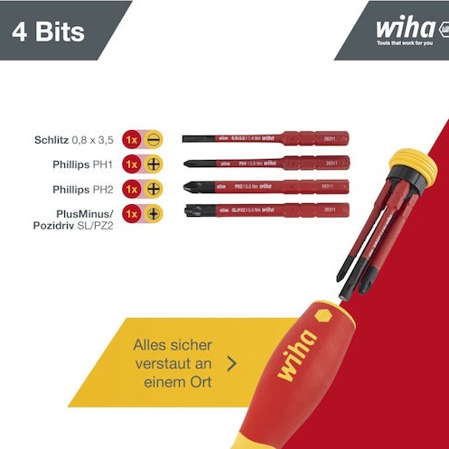 Wiha Κατσαβίδι Μακρύ Σταυρός