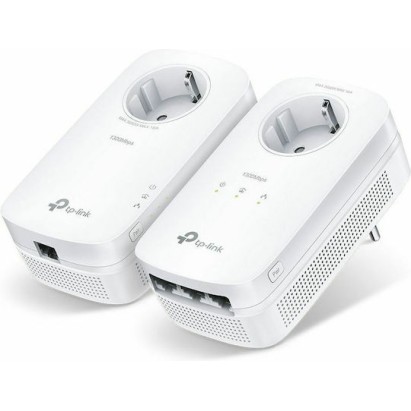 TP-LINK TL-PA8033P KIT v3 Powerline Διπλό για Ενσύρματη Σύνδεση με Passthrough Πρίζα και Θύρα Ethernet