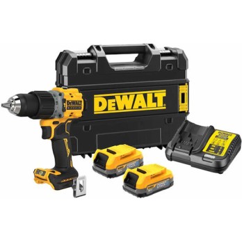 Dewalt PowerStack Κρουστικό Δραπανοκατσάβιδο Μπαταρίας Brushless 18V 2x1.7Ah