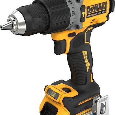 Dewalt PowerStack Κρουστικό Δραπανοκατσάβιδο Μπαταρίας Brushless 18V 2x1.7Ah