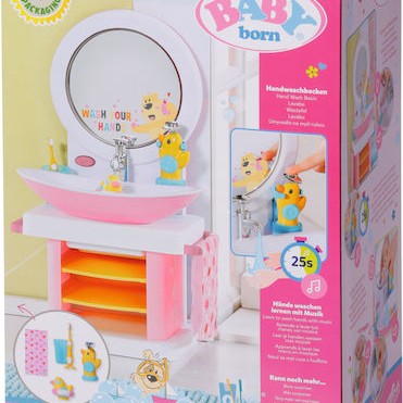 ZAPF Creation Έπιπλα Baby Born Νιπτήρας για 3+ Ετών