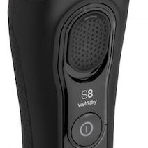 Braun Series 8 218184 Foil Ξυριστική Μηχανή Προσώπου Επαναφορτιζόμενη