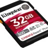 Kingston Canvas React Plus SDHC 32GB Class 10 U3 V90 UHS-II