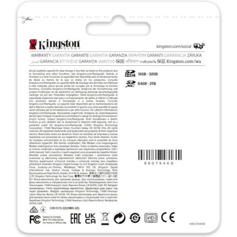 Kingston Canvas React Plus SDHC 32GB Class 10 U3 V90 UHS-II