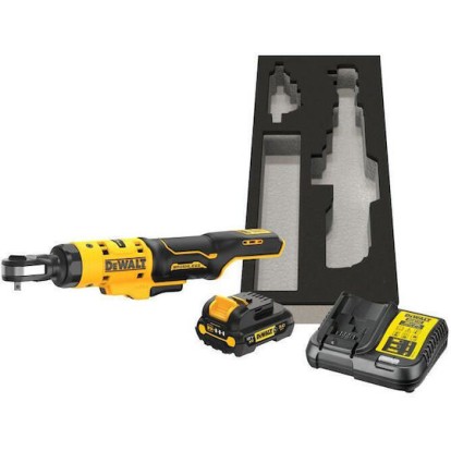 Dewalt Ηλεκτρική Καστάνια Μπαταρίας 12V 1x3Ah 1/4