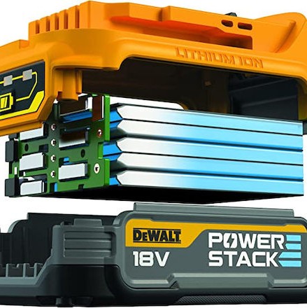 Dewalt Σετ Δραπανοκατσάβιδο & Κατσαβίδι 18V με 2 Μπαταρίες 1.7Ah και Θήκη
