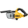 Dewalt Επαναφορτιζόμενο Σκουπάκι Χειρός 18V Χωρίς Φορτιστή και Μπαταρία Κίτρινο