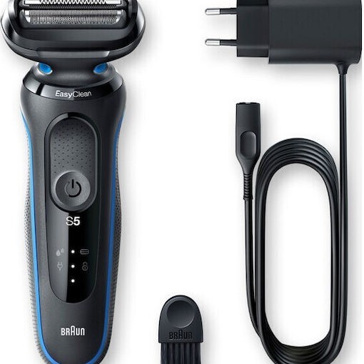 Braun Series 5 S6503744 Ξυριστική Μηχανή Προσώπου Επαναφορτιζόμενη