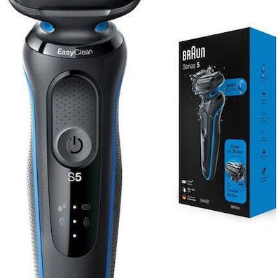 Braun Series 5 S6503744 Ξυριστική Μηχανή Προσώπου Επαναφορτιζόμενη