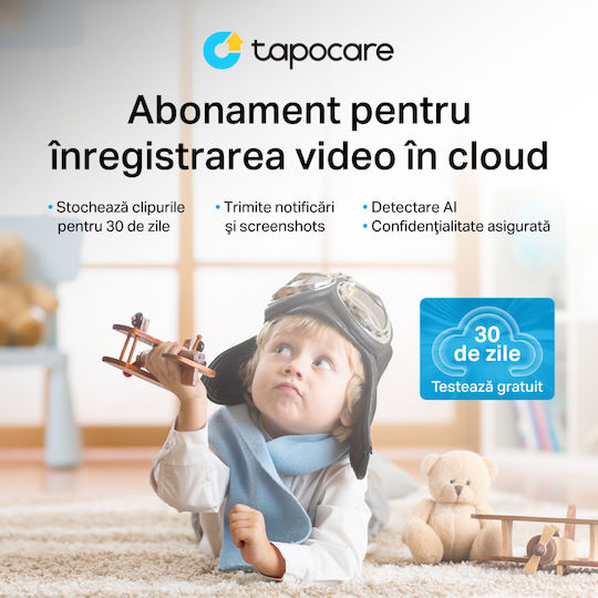 TP-LINK TC71 v1 IP Κάμερα Παρακολούθησης Wi-Fi Full HD+ 3MP Μπαταρίας με Αμφίδρομη Επικοινωνία και Φακό 4mm