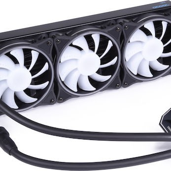Alphacool Eisbaer LT360 Aurora Υδρόψυξη Επεξεργαστή Τριπλού Ανεμιστήρα 120mm για Socket AM4/AM5/1700/1200/115x με ARGB Φωτισμό