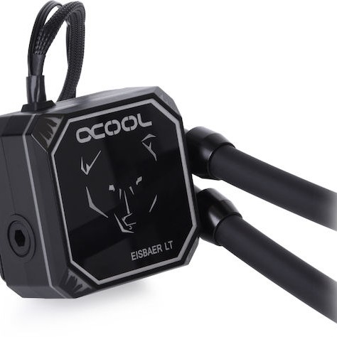 Alphacool Eisbaer LT360 Aurora Υδρόψυξη Επεξεργαστή Τριπλού Ανεμιστήρα 120mm για Socket AM4/AM5/1700/1200/115x με ARGB Φωτισμό