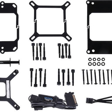 Alphacool Eisbaer LT360 Aurora Υδρόψυξη Επεξεργαστή Τριπλού Ανεμιστήρα 120mm για Socket AM4/AM5/1700/1200/115x με ARGB Φωτισμό