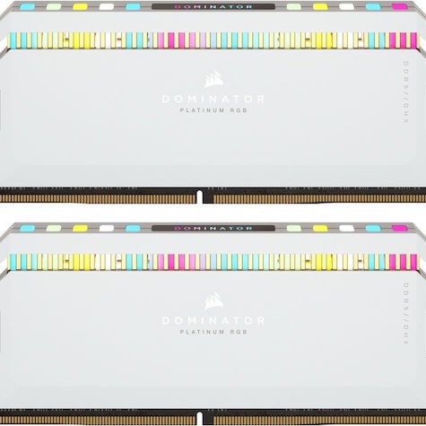 Corsair Dominator Platinum RGB DDR5 32GB RAM με 2x16GB Modules και Ταχύτητα 5200 για Desktop