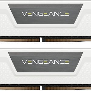 Corsair Vengeance White DDR5 64GB RAM με 2x32GB Modules και Ταχύτητα 5200 για Desktop