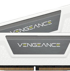 Corsair Vengeance White DDR5 64GB RAM με 2x32GB Modules και Ταχύτητα 5200 για Desktop