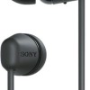 Sony WI-C100 In-ear Bluetooth Handsfree Ακουστικά με Αντοχή στον Ιδρώτα Μαύρα
