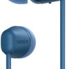 Sony WI-C100 In-ear Bluetooth Handsfree Ακουστικά με Αντοχή στον Ιδρώτα Μπλε