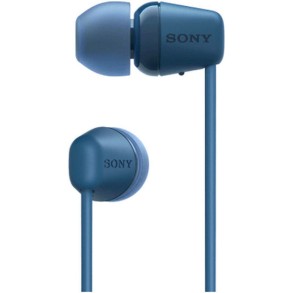 Sony WI-C100 In-ear Bluetooth Handsfree Ακουστικά με Αντοχή στον Ιδρώτα Μπλε