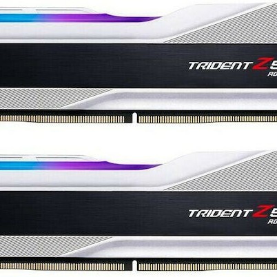 G.Skill Trident Z5 RGB DDR5 32GB RAM με 2x16GB Modules και Ταχύτητα 6000 για Desktop
