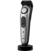 Braun Series 7 Trimmer Μηχανή Επαναφορτιζόμενη Black / Space Grey BT7420