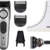 Braun Series 7 Trimmer Μηχανή Επαναφορτιζόμενη Black / Space Grey BT7420
