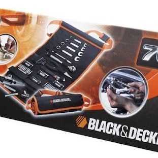 Black & Decker A7063 Κασετίνα με 76 Εργαλεία