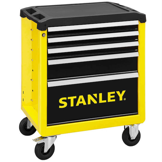 Stanley Τροχήλατος Μεταλλικός Εργαλειοφόρος με 5 Συρτάρια Π73.5xΒ51.5xΥ89εκ.