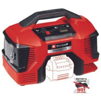 Einhell Τρόμπα Αυτοκινήτου Pressito Επαναφορτιζόμενη 18V (Χωρίς Μπαταρία)