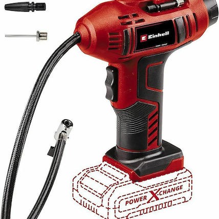 Einhell Τρόμπα Αυτοκινήτου Επαναφορτιζόμενη 18V (Χωρίς Μπαταρία)