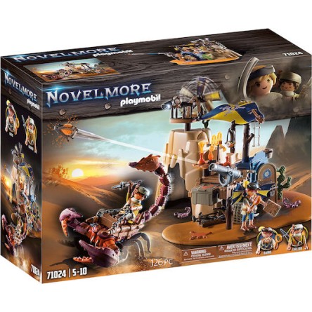 Playmobil Novelmore Μυστική Βάση Με Γιγάντιο Σκορπιό για 5-10 ετών